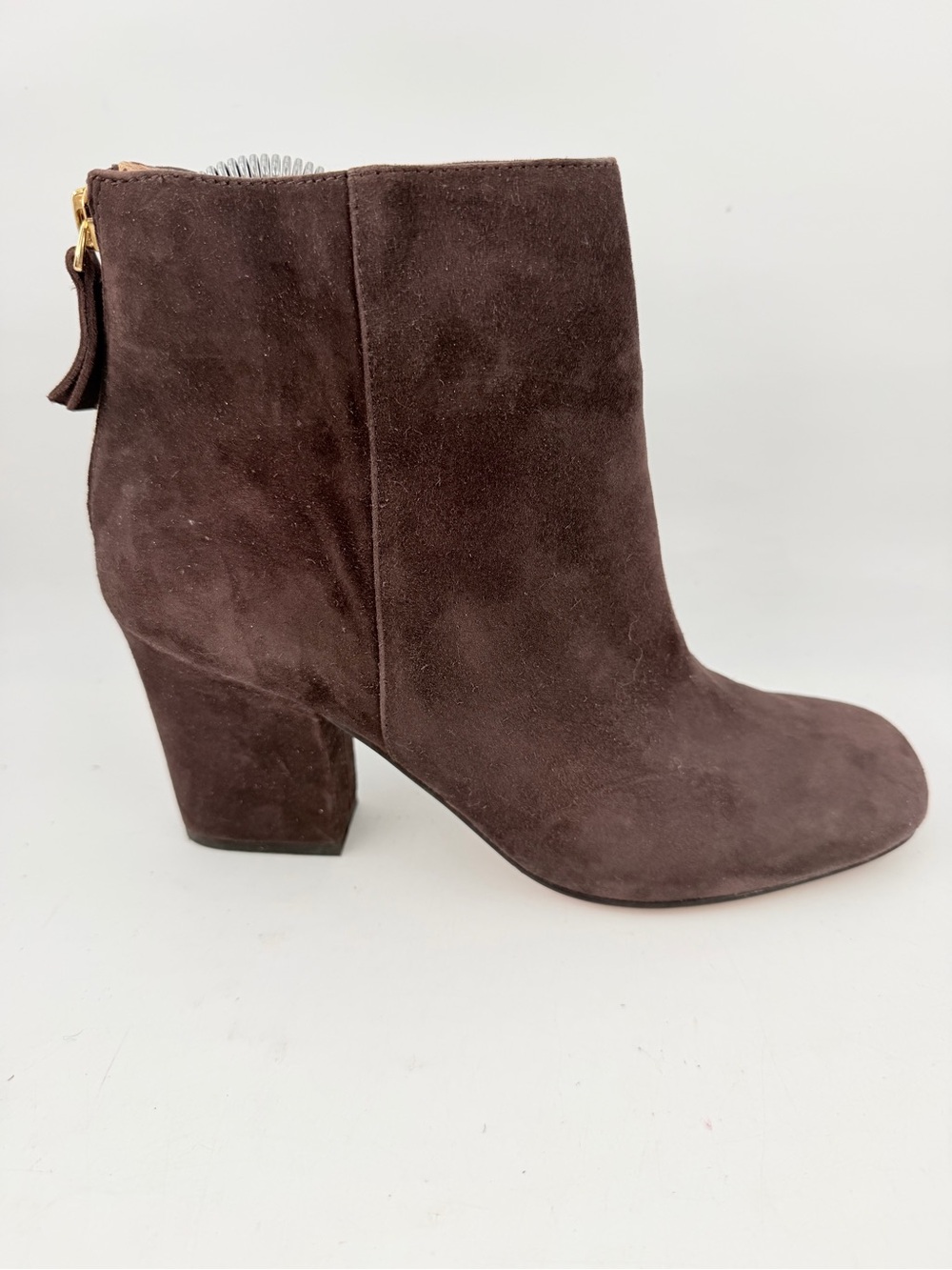 NEW! Nine West Women’s Genevieve -SZ 7.5- Brown Suede Ankle Boots